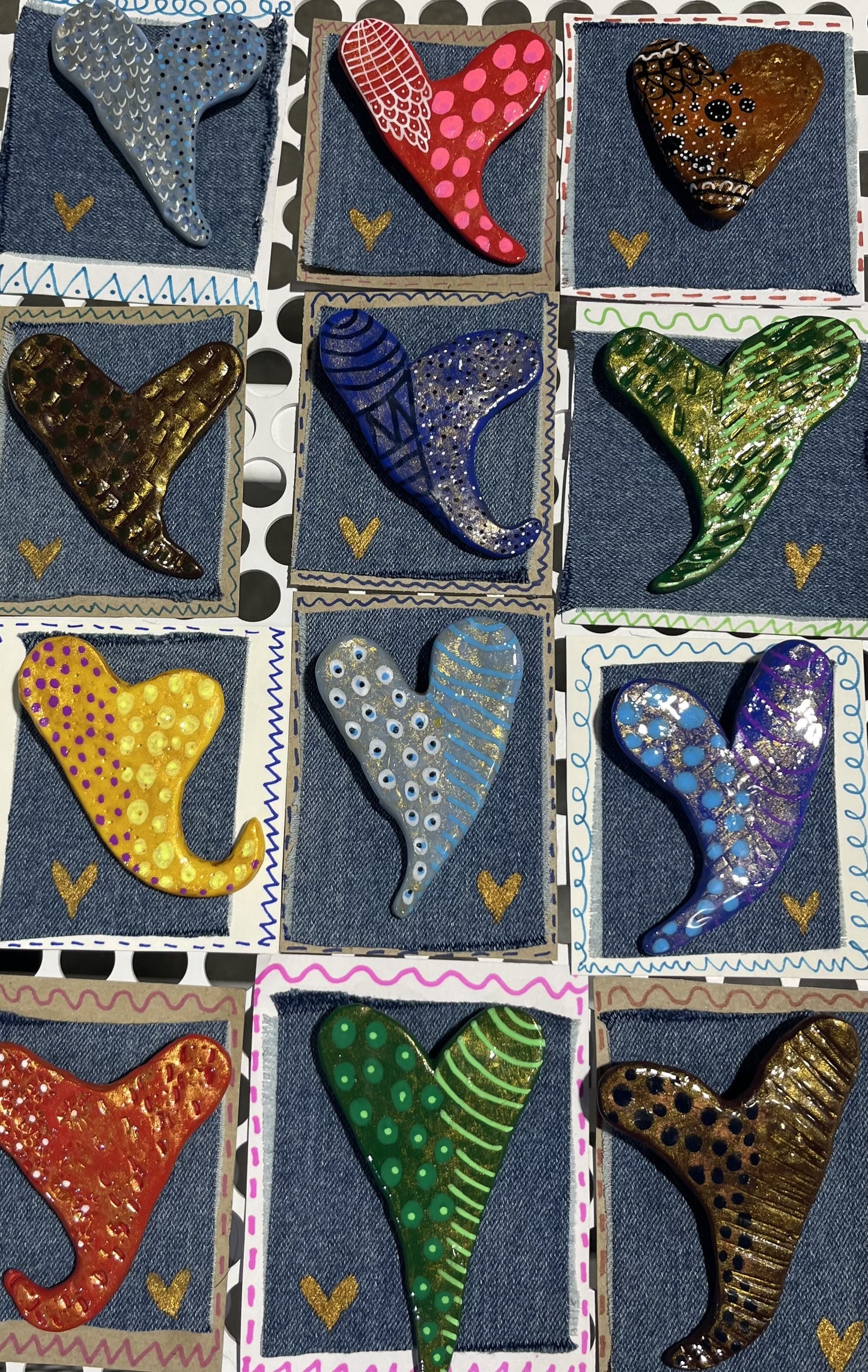 Handmade Polymer Brooches