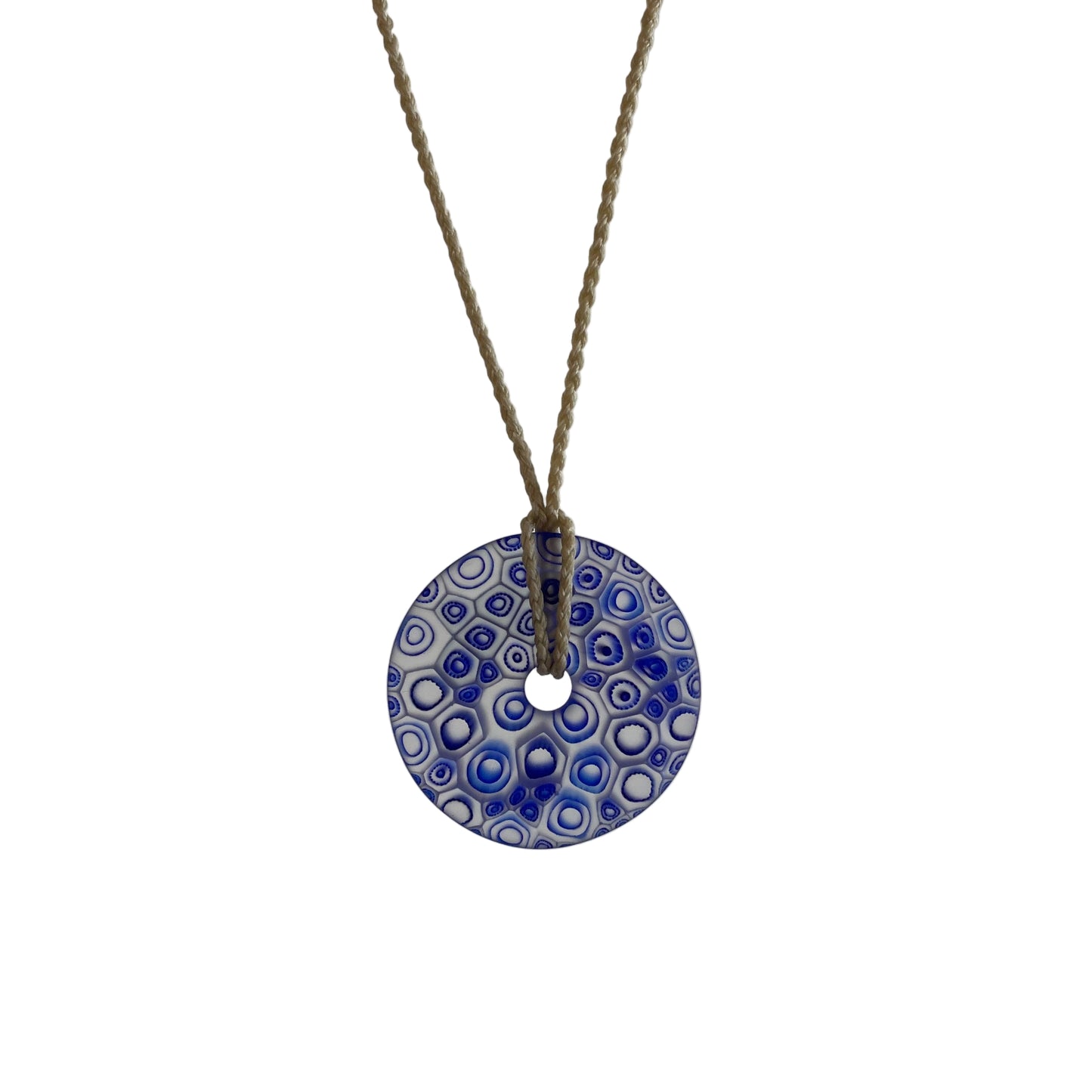 Cobolt Blue Cane Pi Disc