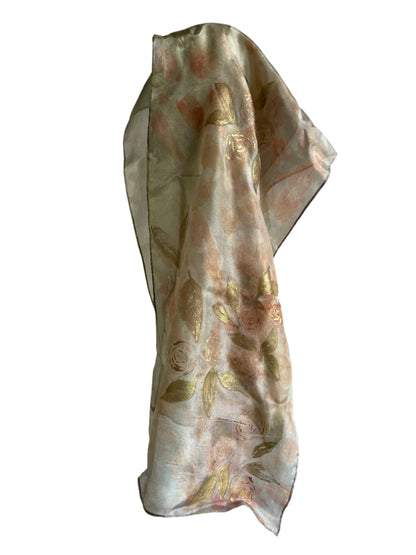 Hand Dyed Silk Scarves