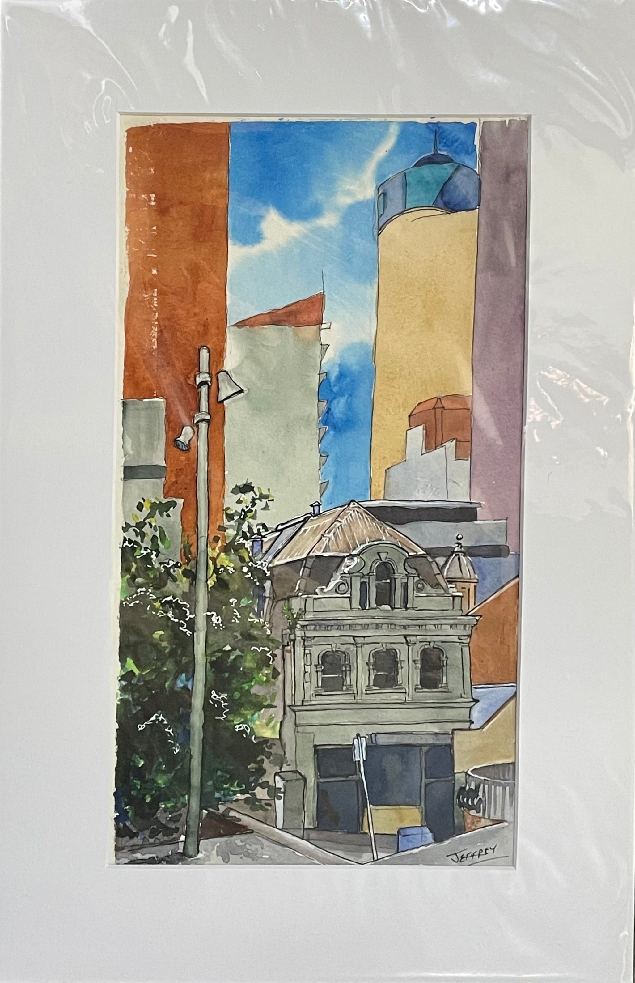 Freybury Square Watercolour
