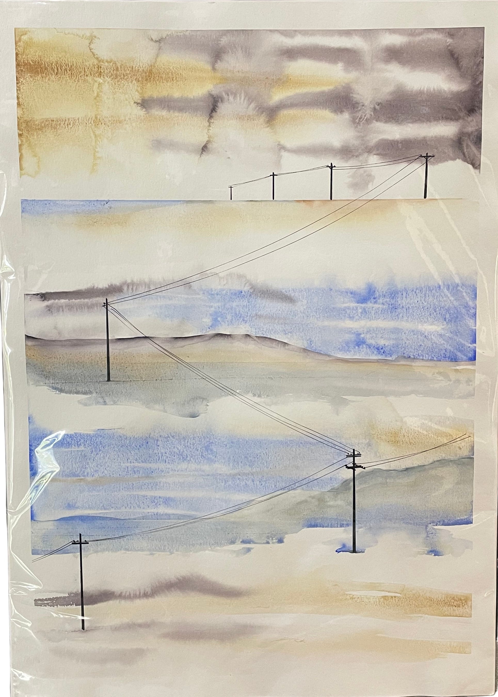 Powerlines South - A1