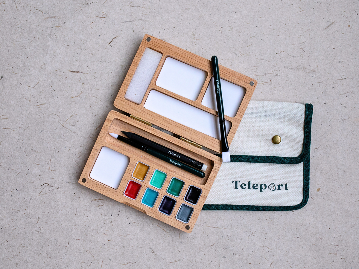 Teleport Portable Watercolour Pallette