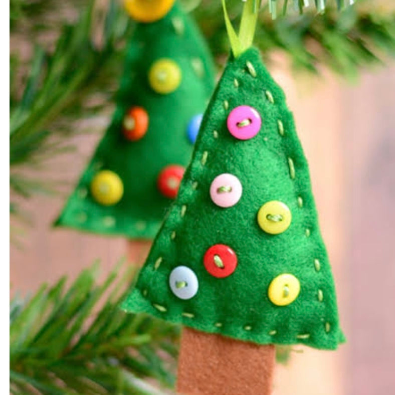 Make Your Own Felt Christmas Ornaments