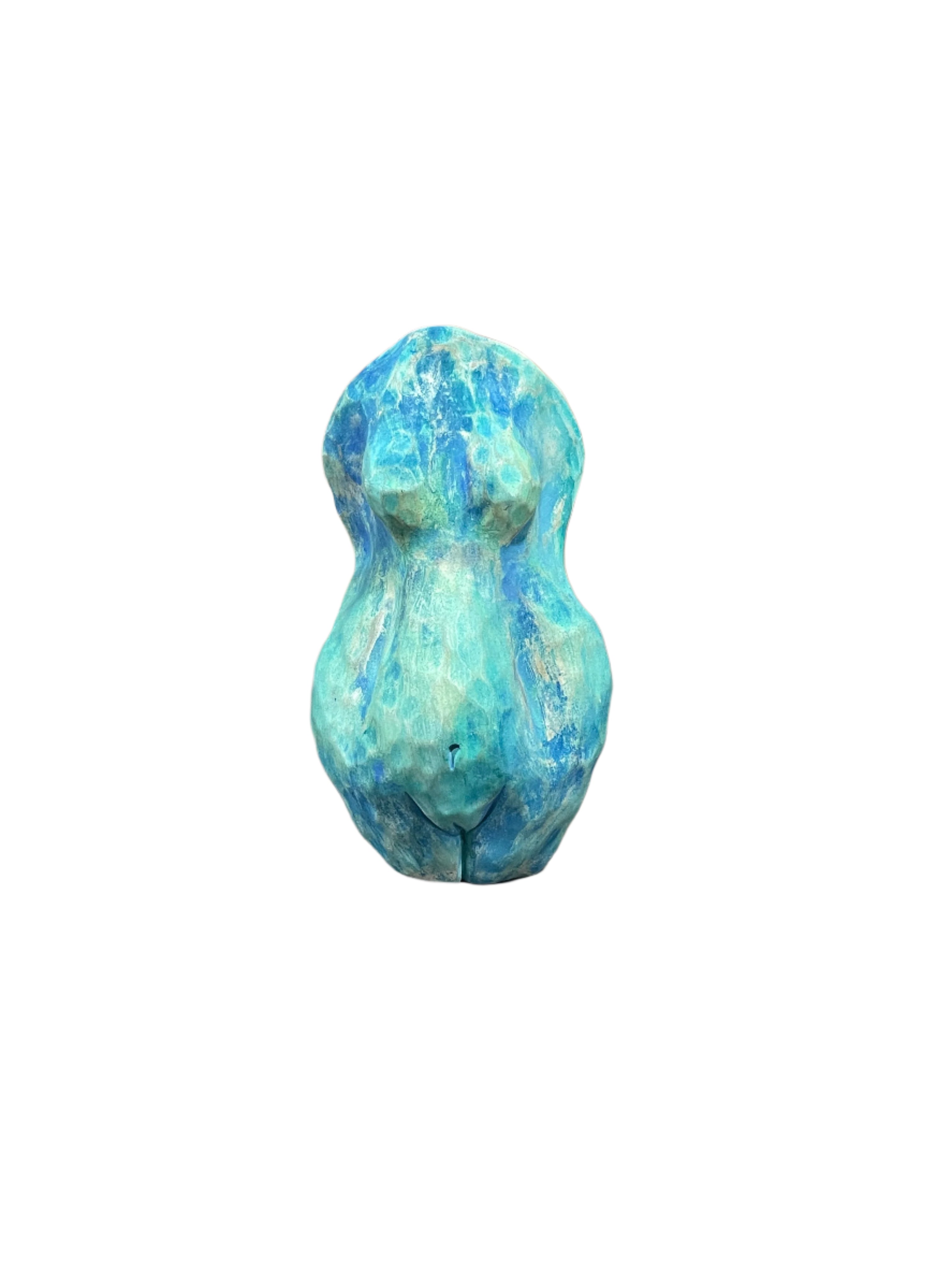 Blue figurines