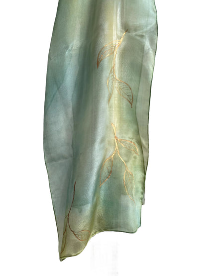 Hand Dyed Silk Scarves