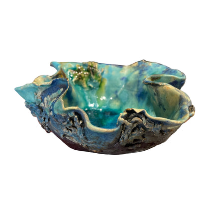 Ceramic bowls - From Mountains through Lake to Ocean
