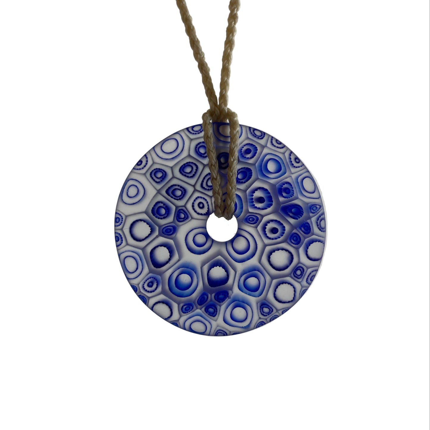 Cobolt Blue Cane Pi Disc