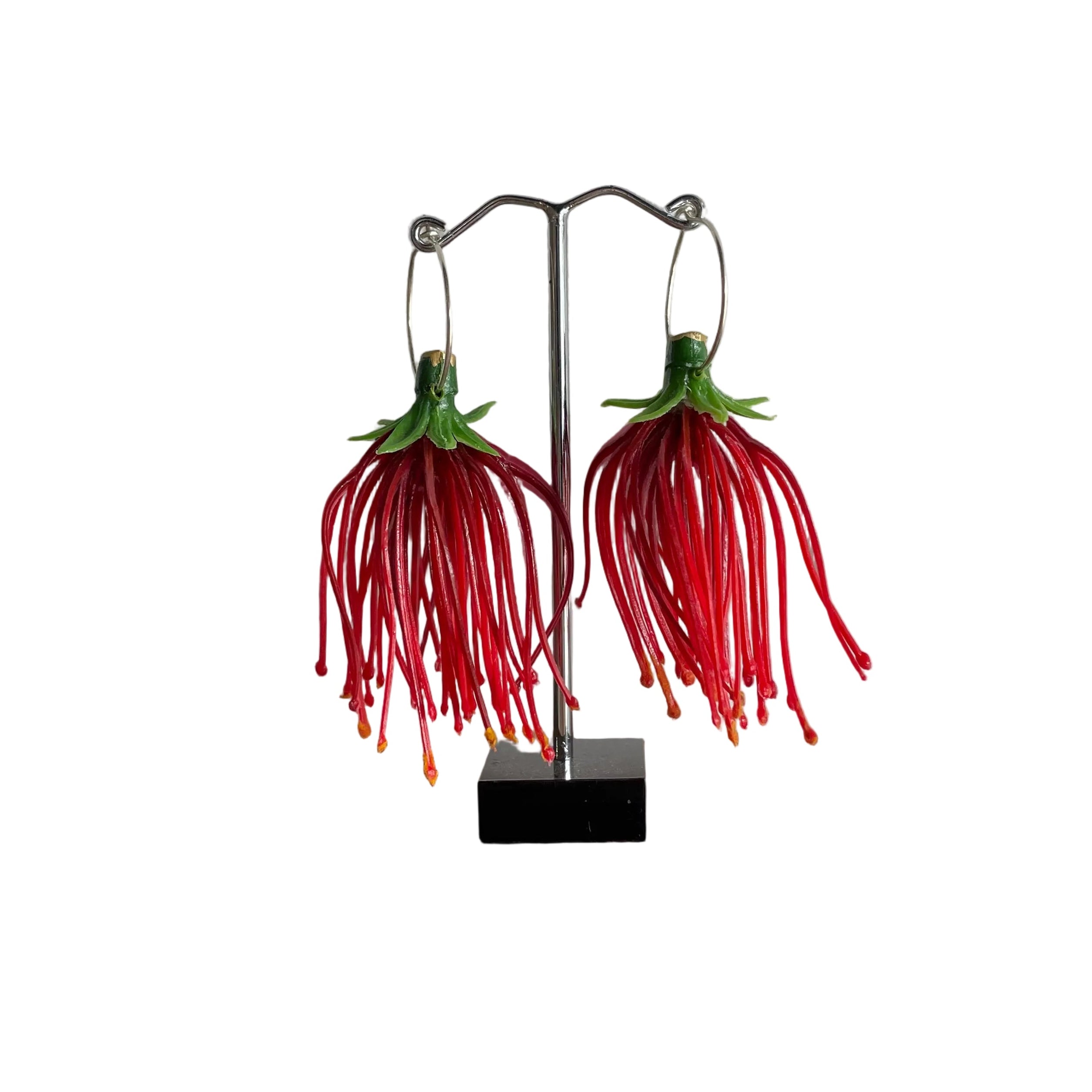 Pōhutakawa Earrings