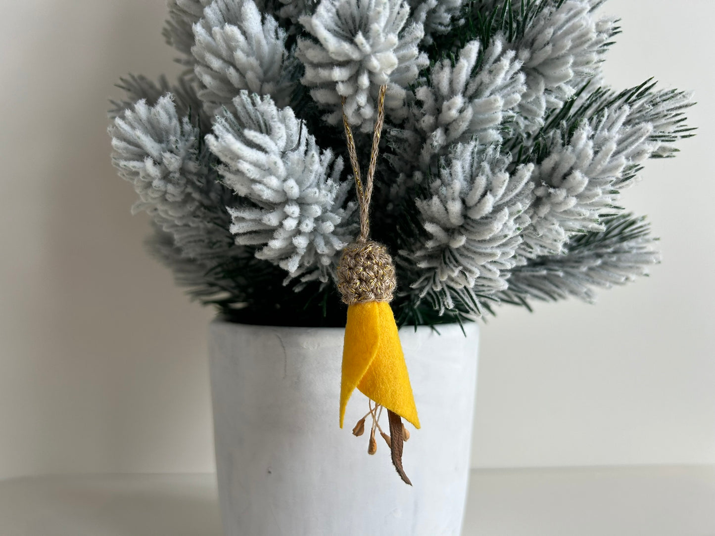 Kowhai Christmas Decoration