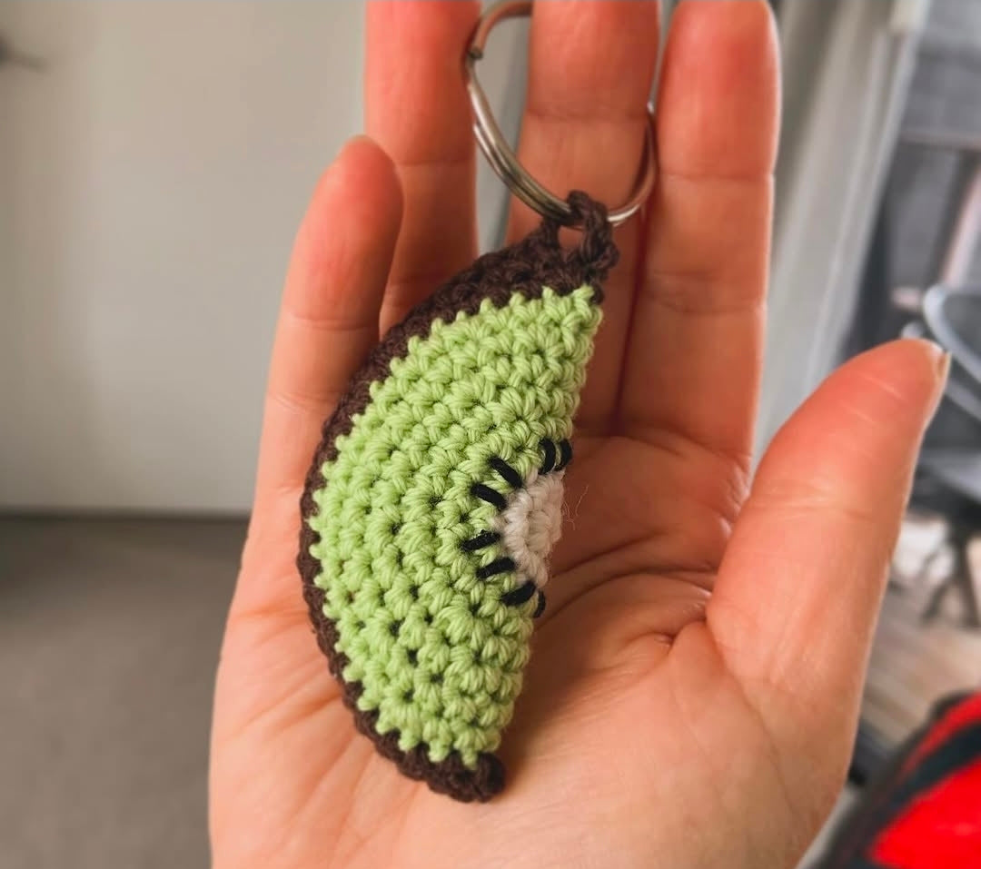 Crochet key rings