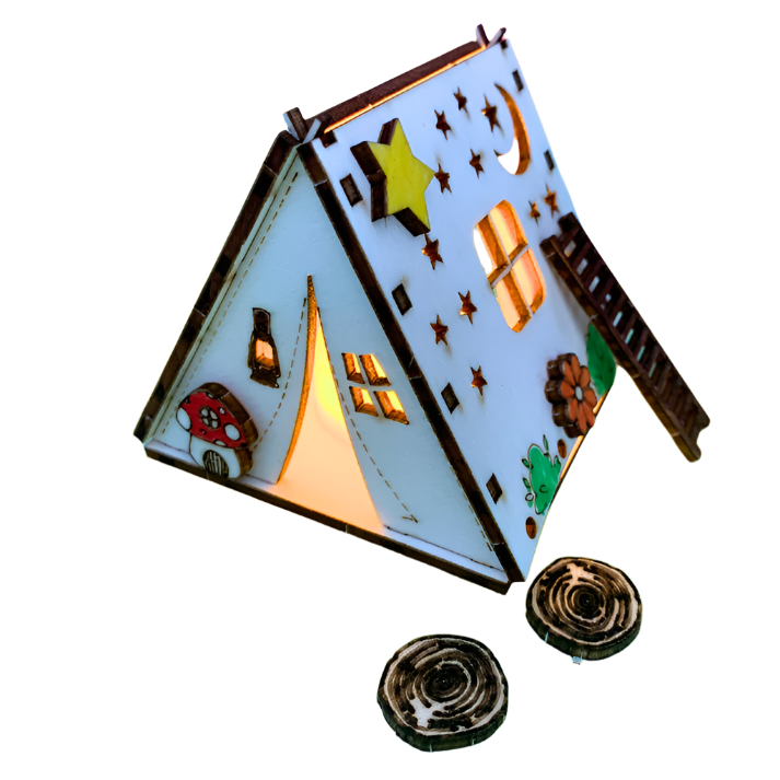Mini Tent Nightlight - Make Kit