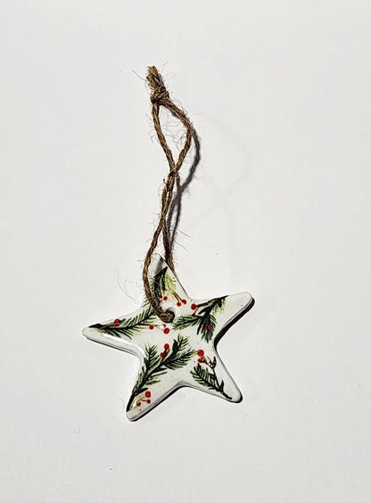 Ceramic Christmas decorations