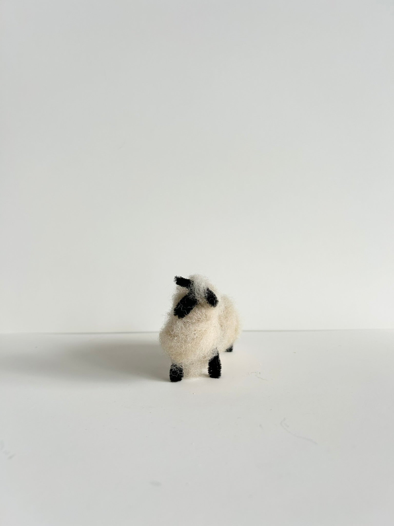 Handmade Wooly Sheep