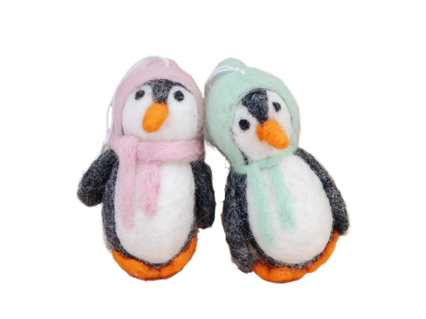 Hand Felted Penguins