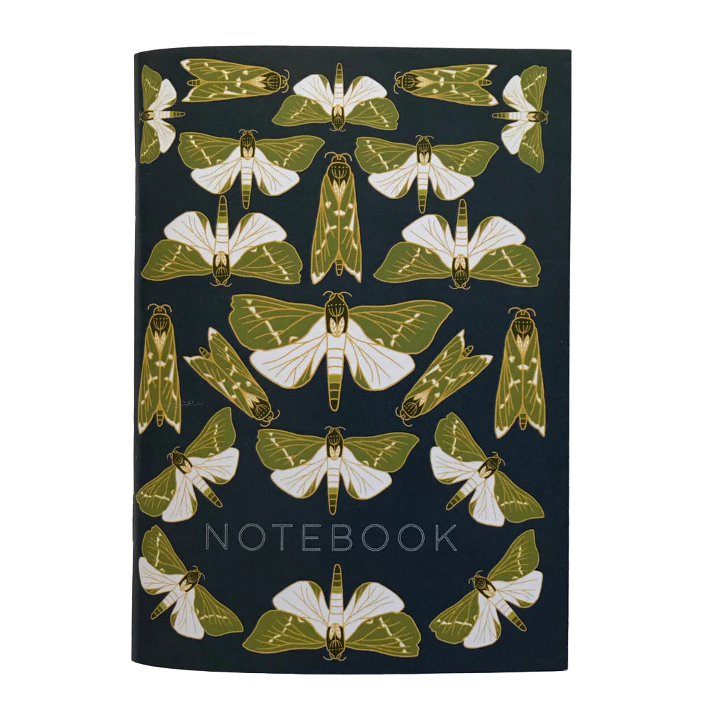 Puriri Moth Notebook - A6
