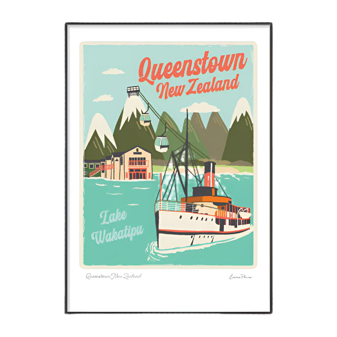 Queenstown New Zealand - A3