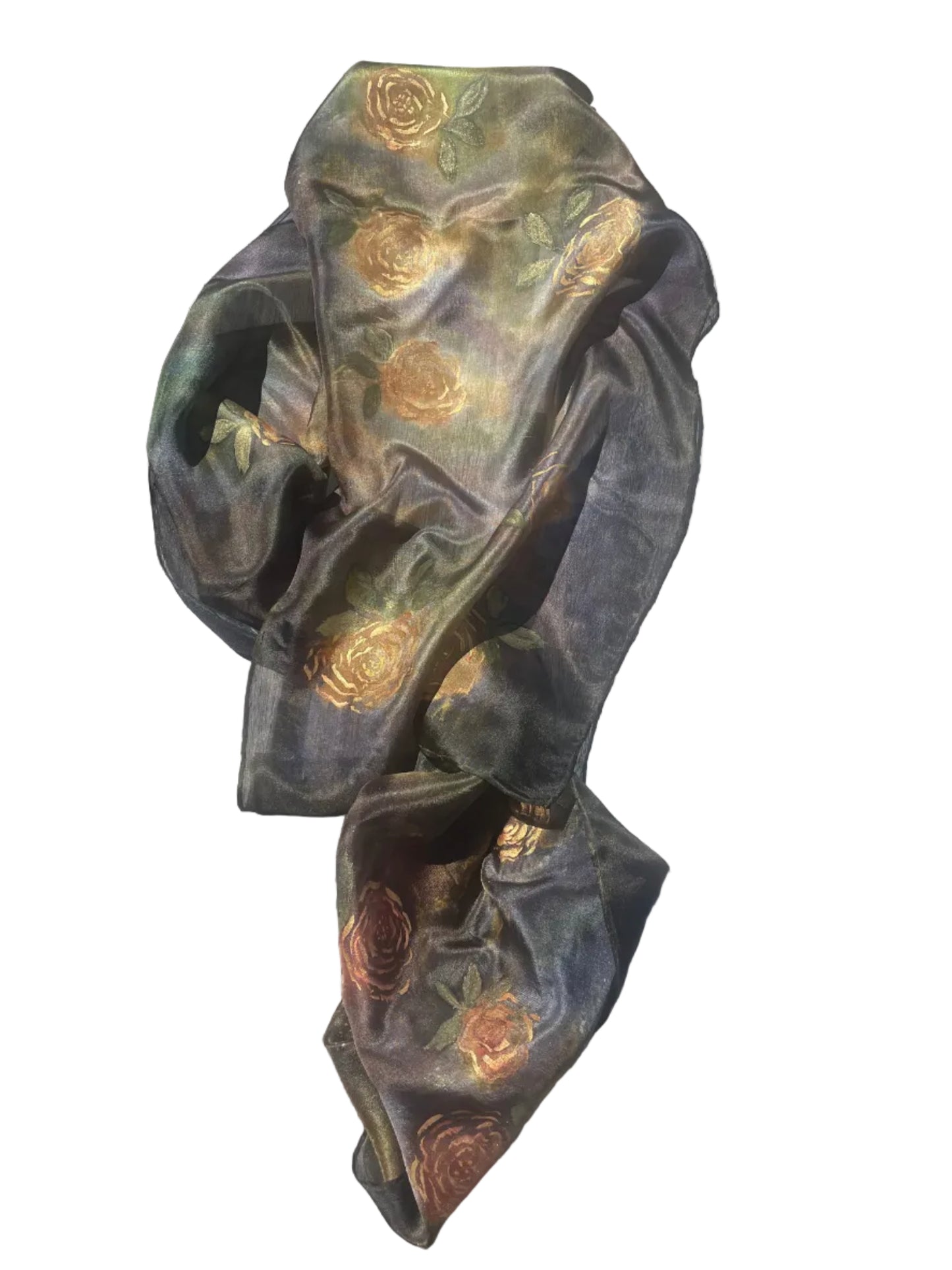 Hand Dyed Silk Scarves