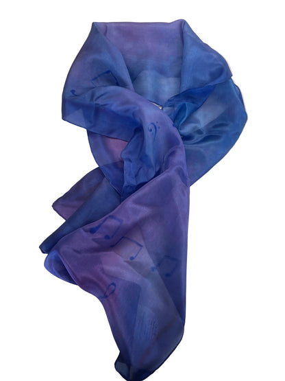 Hand Dyed Silk Scarves