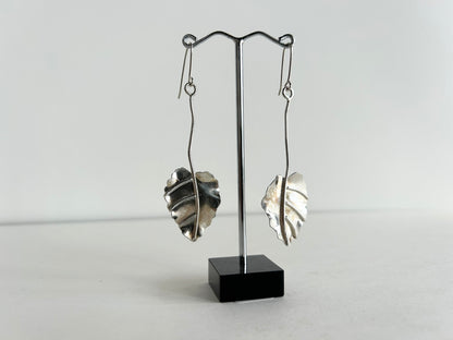 Fluffy Leaf Earrings