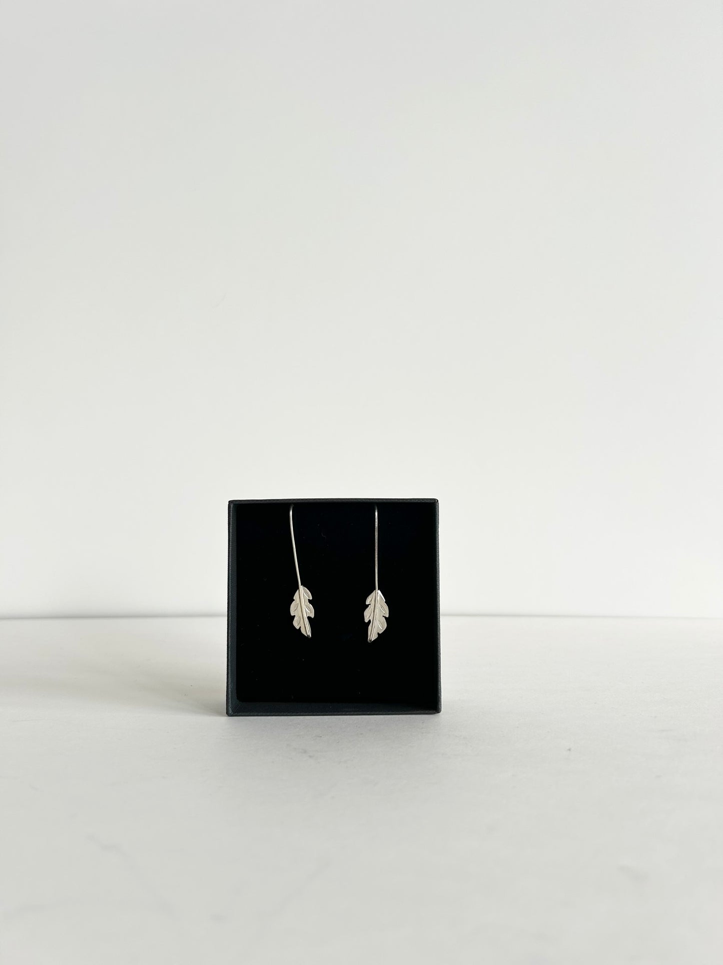 Long Leaf Earrings