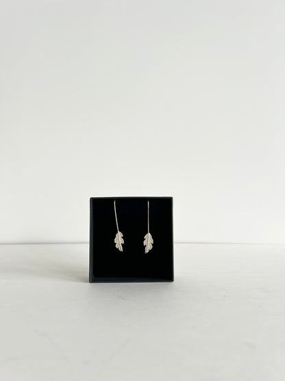 Long Leaf Earrings