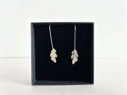 Long Leaf Earrings