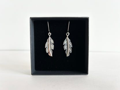 Short Leaf Earrings