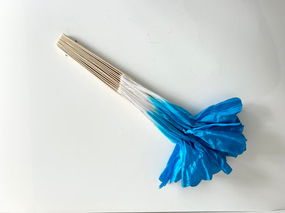 Blue Dancing Fan