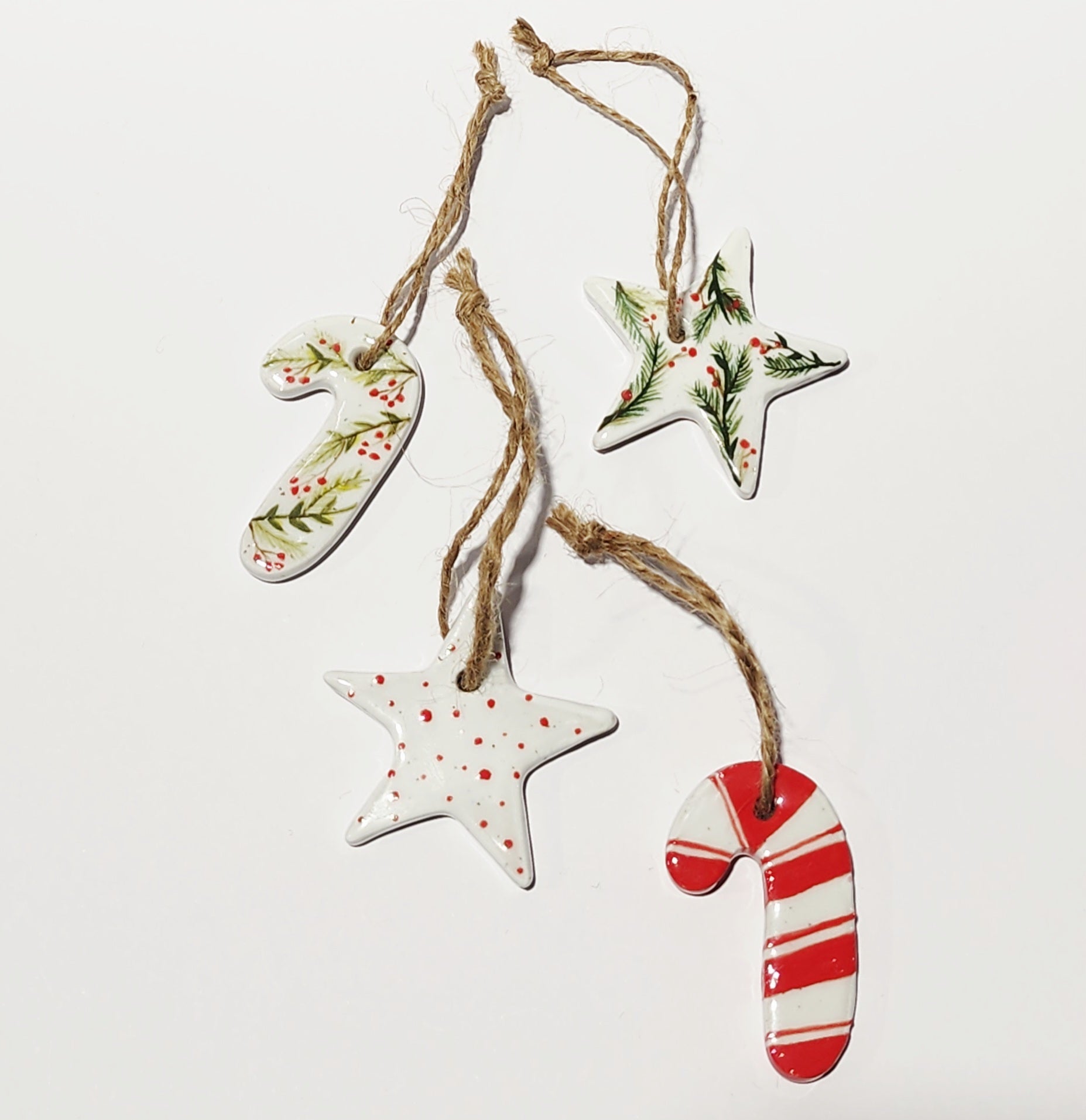 Ceramic Christmas decorations
