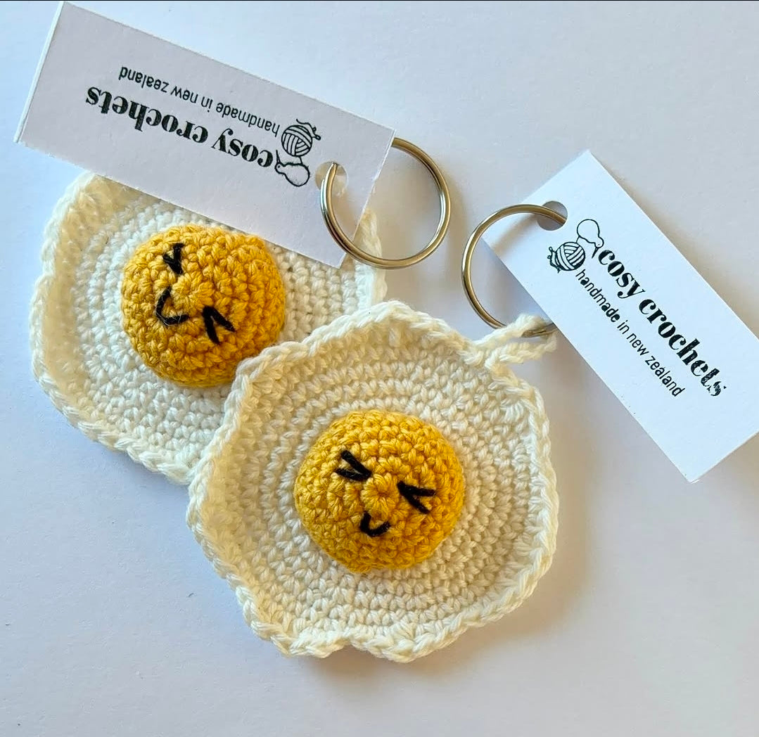 Crochet key rings