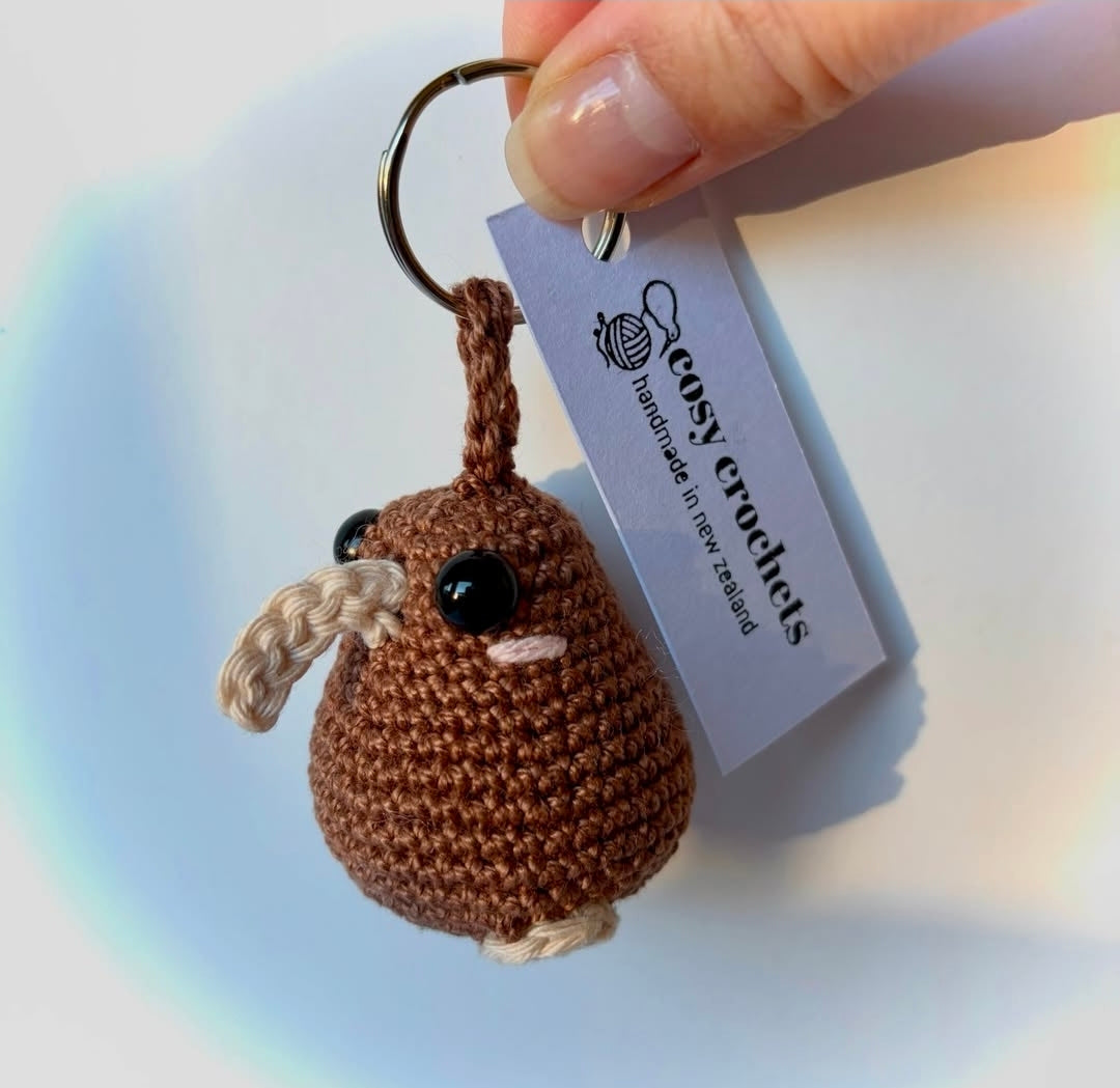 Crochet key rings