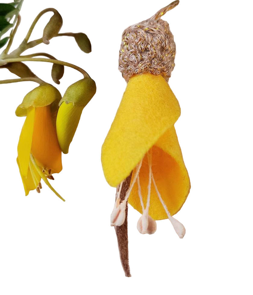 Kowhai Christmas Decoration