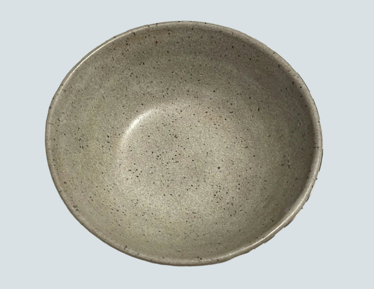 Medium Cream Ceramic Bowls - Benny Lou