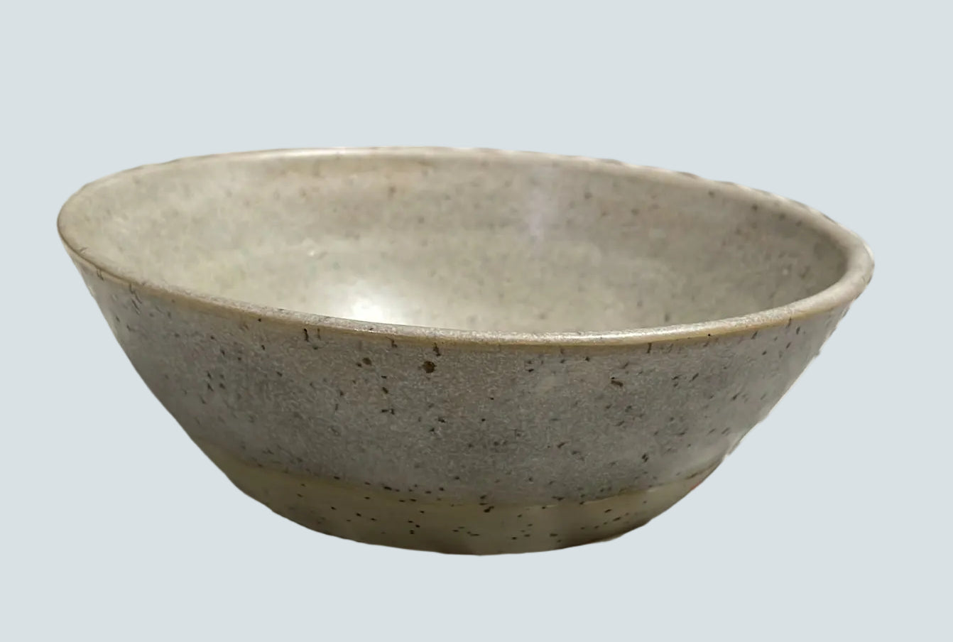 Medium Cream Ceramic Bowls - Benny Lou