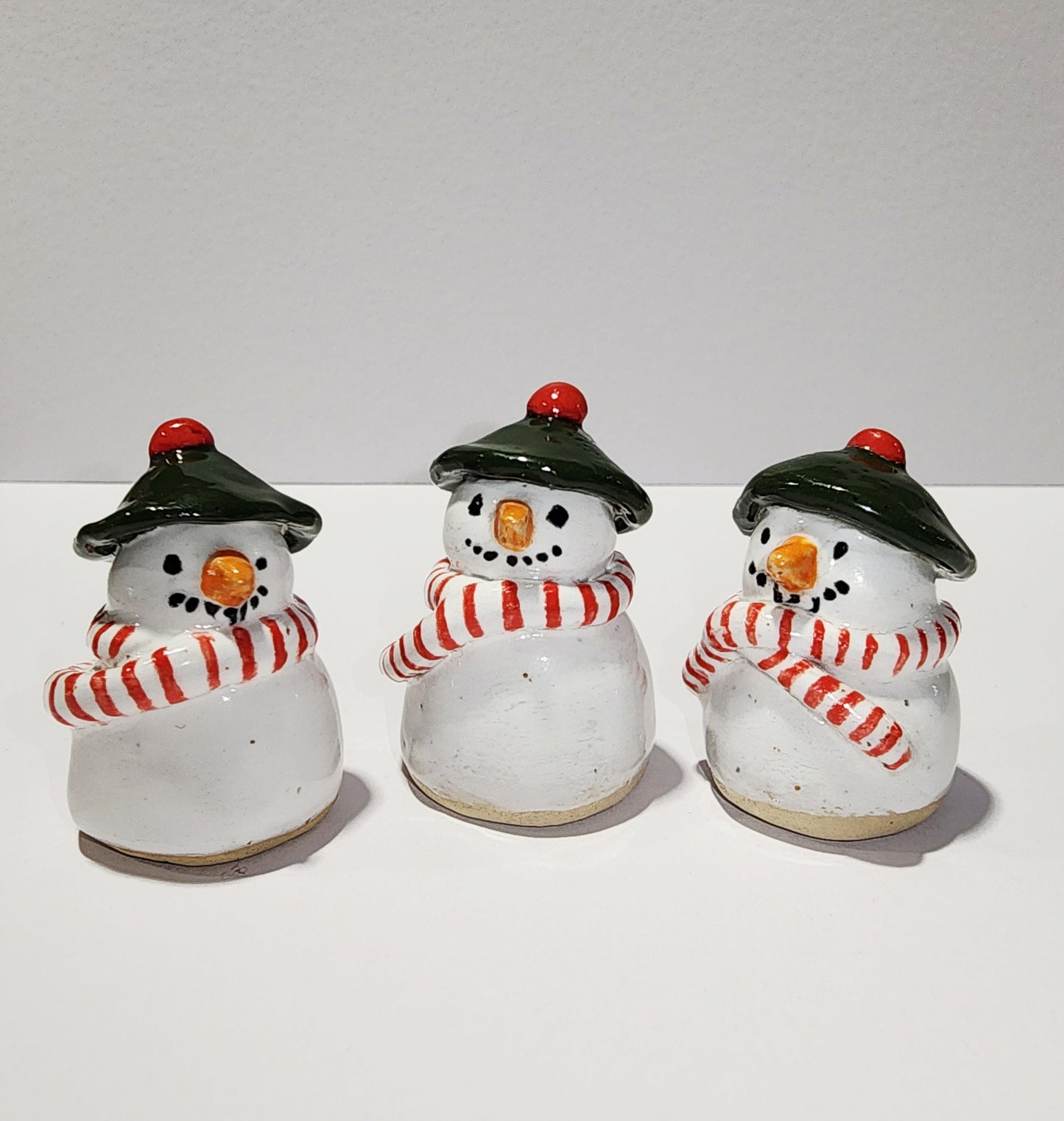Ceramic Christmas Snowmen
